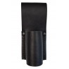 M16 Leather holster Holder Belt Pouch Case Flashlight Torch Baton Ø 30 mm black VlaMiTex