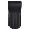 M17 Leather holster Holder Belt Pouch Case Flashlight Torch Baton Ø 40 mm black VlaMiTex