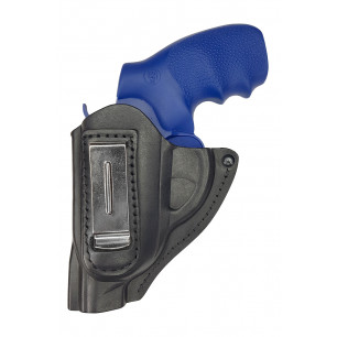 IWB 11Li 真皮左輪槍套 適用 Smith & Wesson 38 左手款 – 正面