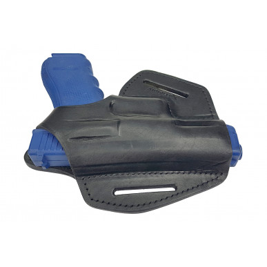 OWB Leder Pistolenholster Gürtel Holster für Glock 20, 21, 25, 38 – Linkshänder geeignet