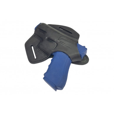 OWB Leder Pistolenholster Gürtel Holster für Glock 20, 21, 25, 38 – Linkshänder geeignet