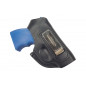 IWB 1-1Li Leather Holster for Zoraki 906 Black Left-Handed