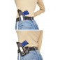 IWB 1-1Li Leather Holster for Zoraki 906 Black Left-Handed