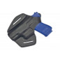 BXLi 가죽 벨트 홀스터 Glock 19 23 32 권총용 검정색 왼손잡이용 BXLi 가죽 벨트 홀스터 Glock 19 23 32 권총용 검정색 왼손잡이용