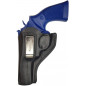 IWB 14Li Leder Revolver Holster für Smith and Wesson 19 für Linkshänder – von vorne