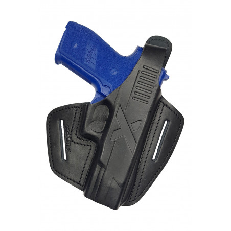 Kožené pouzdro pro Sig Sauer P227 OWB – Pravák s drukem