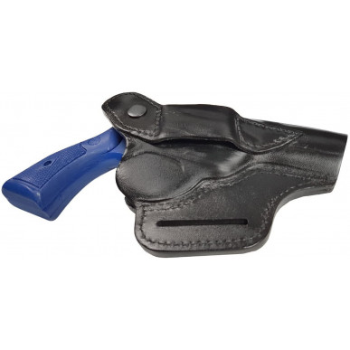 R4Li kožené pouzdro na revolver pro Smith & Wesson 686 s 3palcovou hlavní pro leváky