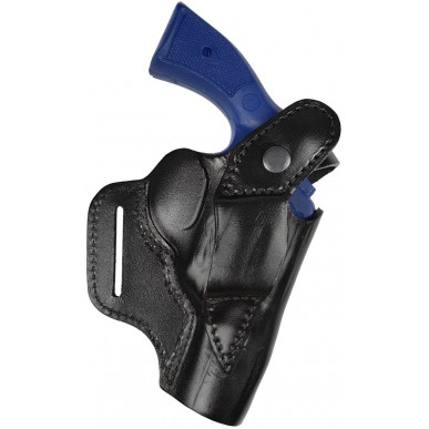 R4Li Leder Revolver Holster für Smith & Wesson 19 2,5 Zoll Lauf für Linkshänder