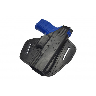 Leather Holster for Sig Sauer P226 OWB – Right-Handed with Snap Button