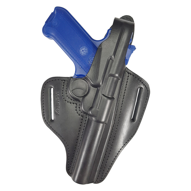 B11 Holster en cuir pour pistolet Ruger Mark IV VlaMiTex B11 Holster en cuir pour pistolet Ruger Mark IV VlaMiTex
