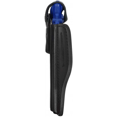 R3 Holster en cuir pour revolver Smith & Wesson 66 canon 3 pouces noir VlaMiTex – vue de dos