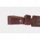 J33 Funda de piel para cuchillo de 40 x 170 mm marrón VlaMiTex