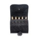 J30 Hunting leather Rifle cartridge band .308 WIN black VlaMiTex