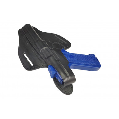 Ruger Mark IV OWB용 가죽 홀스터 – 오른손잡이용 스냅 버튼