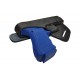 B9 Pistolera de cuero para Glock 20 21 35 38 negro VlaMiTex