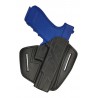U9 Fondina in pelle per Glock 20 21 25 38 nero VlaMiTex