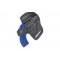 R1 Leather Revolver Holster for Smith & Wesson 442 Black VlaMiTex
