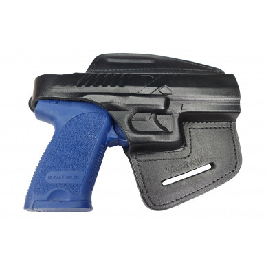 Leather Holster for Heckler & Koch P8 OWB – Right-Handed with Snap Button
