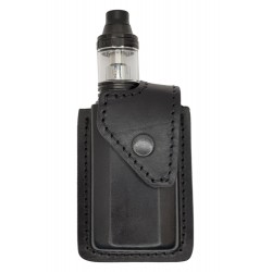 i2 Leather Vape Bag Case for Wismec Sinuous P228 black VlaMiTex