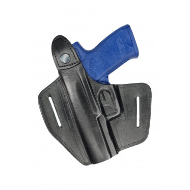 Leather Holster for Heckler & Koch P8 OWB – Right-Handed with Snap Button