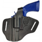 R3 Leder Revolverholster L Frame 3 zoll Größe M Size schwarz VlaMiTex