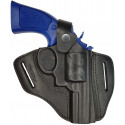 R3 Leder Revolverholster L Frame bis 2,5 Zoll Lauf schwarz VlaMiTex
