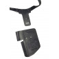 S5M20 Leather Shoulder Holster for Walther PDP 4-Inch Barrel with Magazine and Handcuff Pouch