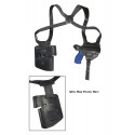 S5M20 Leder Schulterholster für HK SFP9 VP9 mit Magazin- und Handschellentasche