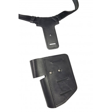Leather Holster for Walther P99 Shoulder Holster – with Magazine & Handcuff Pouch