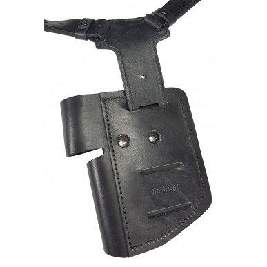 Leather Holster for Walther P99 Shoulder Holster – with Magazine & Handcuff Pouch