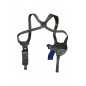 S5M2 Leather Shoulder Holster for Walther PDP 4-Inch Barrel with Double Magazine Pouch S5M2 Leather Shoulder Holster for Walther PDP 4-Inch Barrel with Double Magazine Pouch