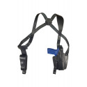 S24 Leder Schulterholster für Sig Sauer P320 M17 Full size Holster schwarz