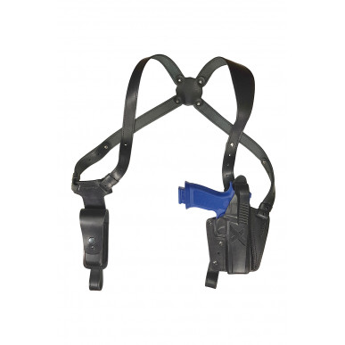 Nahkainen olkaholkki Sig Sauer P226 X-Five – huomaamaton & kestävä