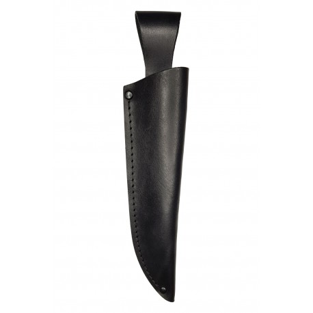 M19-2 Funda de piel para cuchillo de 35 x 150 mm negro VlaMiTex