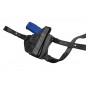 S17 Holster d'épaule en cuir pour Springfield XD Noir VlaMiTex