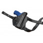 S17 Leather Shoulder Holster for Heckler and Koch P30 Black VlaMiTex