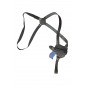 S6 Leather Shoulder Holster for Walther P22 Black VlaMiTex