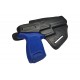 B25 Pistolera de piel para Sig Sauer P250 negro VlaMiTex