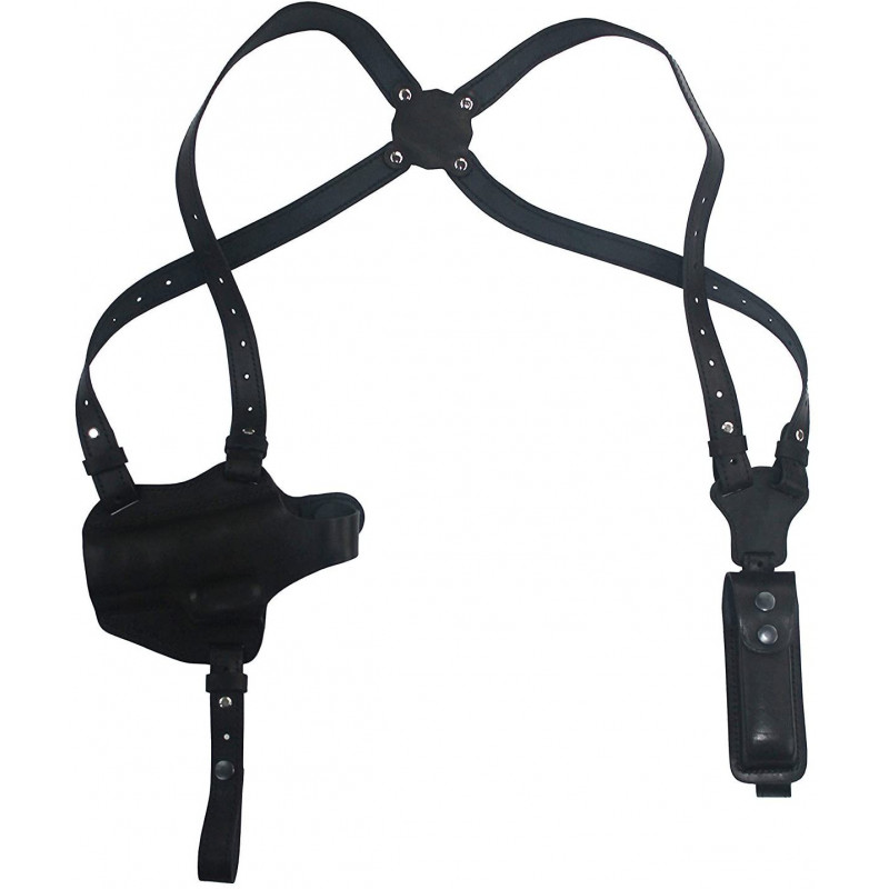S1Li Leder Schulterholster für Glock 19 23 25 32 38 44 45 48 Linkshänder