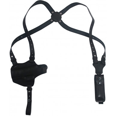 Schulterholster Glock 19 für Linkshänder | Leder Schulterholster