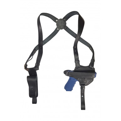 Nahkainen olkaholkki Glock 17, 22, 31 – huomaamaton kantoratkaisu