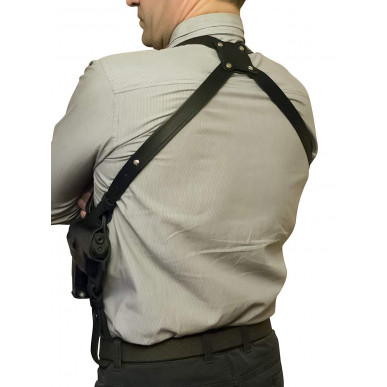 Leather Shoulder Holster for Glock 17, 22, 31 – Discreet Carry Solution