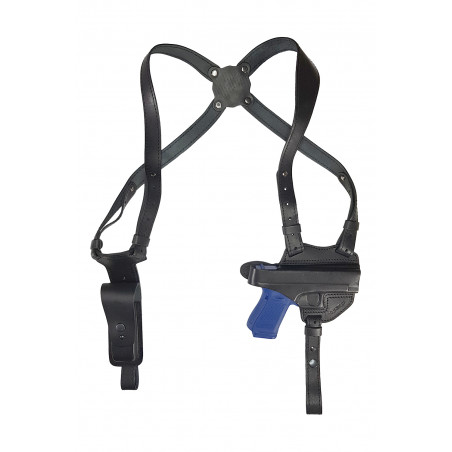 Nahkainen olkaholkki Glock 19 – huomaamaton kantoratkaisu