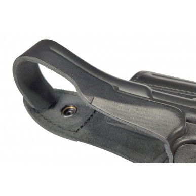 Ruger Mark IV OWB용 가죽 홀스터 – 오른손잡이용 스냅 버튼