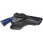 R4Li Funda de Cuero para Revólver para RUGER SPEED SIX de 4 Pulgadas para Zurdos