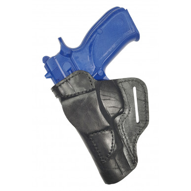 Rychloupínací pouzdro pro CZ 75 B – OWB kožené pouzdro