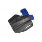 U5 Leder Schnellziehholster für FN FNS-9 schwarz VlaMiTex