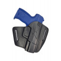 U5 100% Leder Holster für HK P2000 Schnellziehholster schwarz VlaMiTex