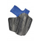 U5 Leather Quick Draw Holster for Smith & Wesson M&P 9 Compact Black VlaMiTex