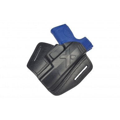 Schnellziehholster für SW M&P 9 Compact IPSC – OWB Lederholster